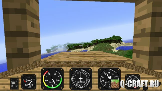 Мод Flight Simulator 1.8.9