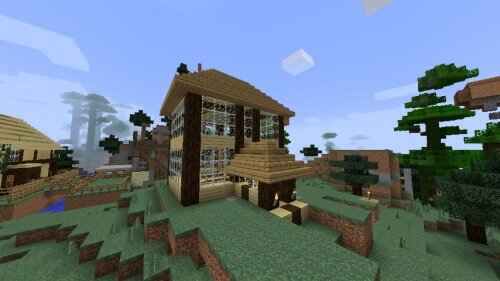 Дома в майнкрафте, как построить красивый дом в minecraft