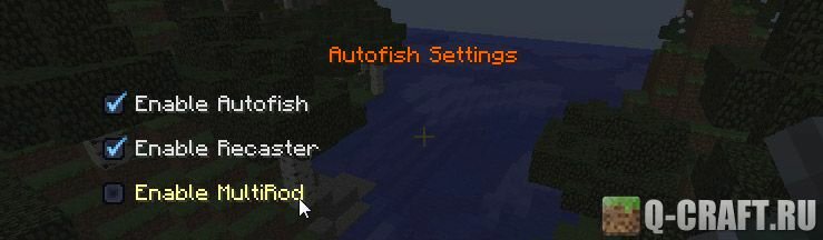 Мод Autofish 1.8