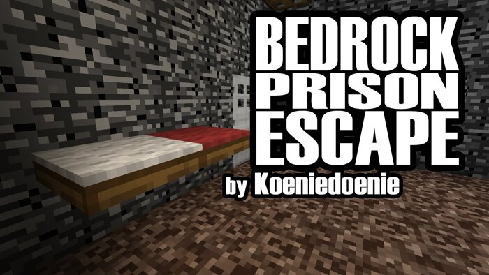 Карта Побег из тюрьмы bedrock для minecraft 1.7.4