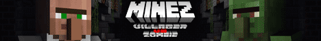 Баннер сервера MineZ: Villager VS Zombie — PvE