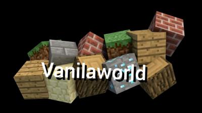 Баннер сервера VanilaWorld ванильный сервер с РП