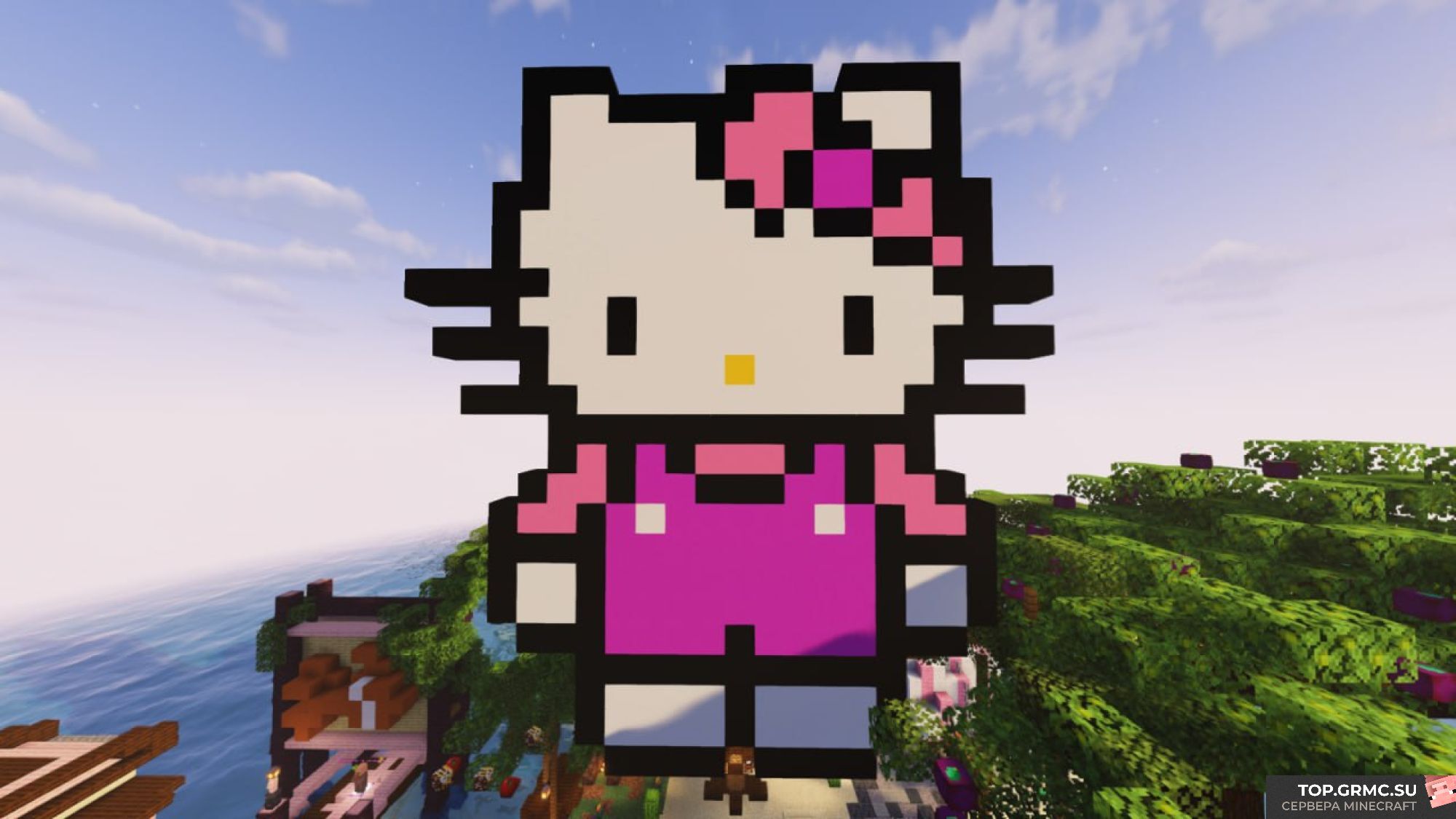 Фото на сервере Hello Kitty World сервер Майнкрафт