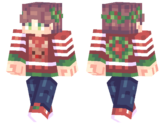 Скин по нику Reindeer Sweater