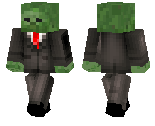 Скин по нику Zombie Suit