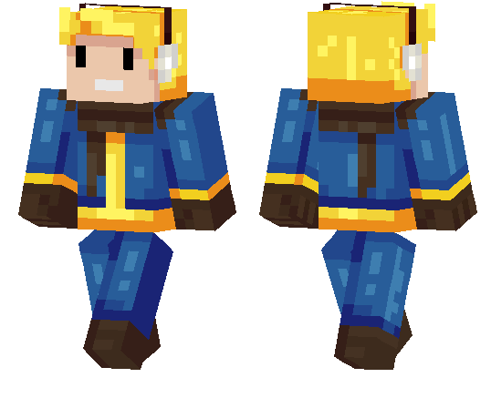 Скин по нику Vault Boy